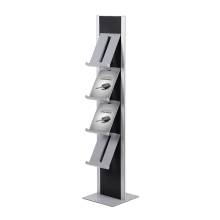 Brochure Rack Totem, 4xA4 / Black