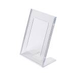 A6 Portrait Leaflet Holder - Menu Stand - Injection moulded