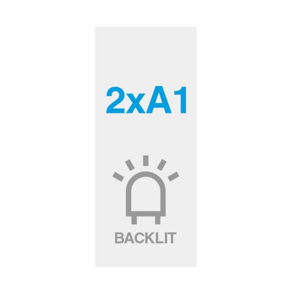 Premium backlit film 200g/m2, satin surface, 594x1682mm