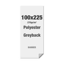 Banner Polyester Greyback Alu Strip