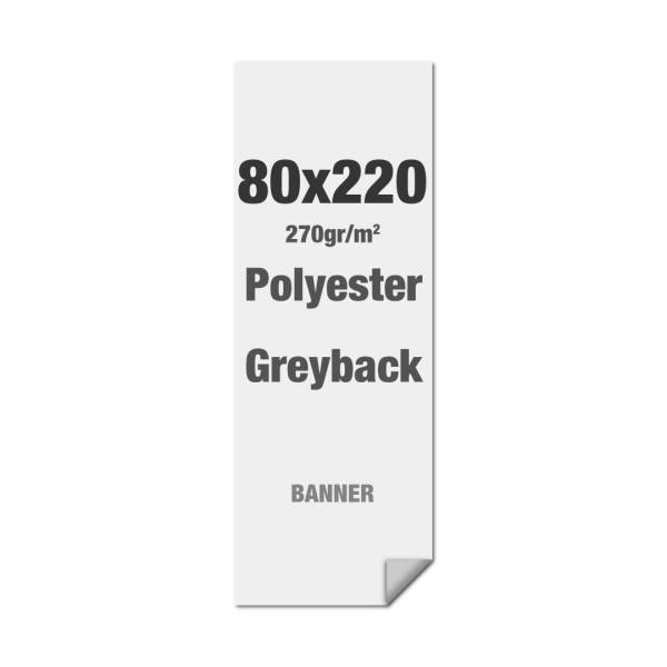 Polyester Greyback 270 g/m2 80 x 220 cm PVC Free