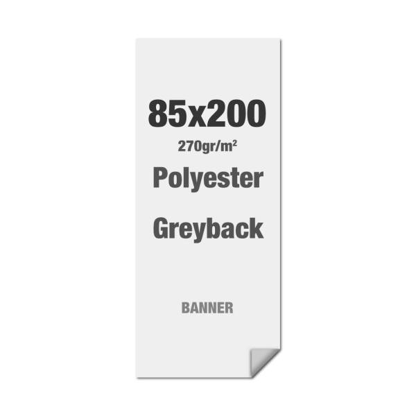 Polyester Greyback 270 g/m2 85 x 200 cm PVC Free