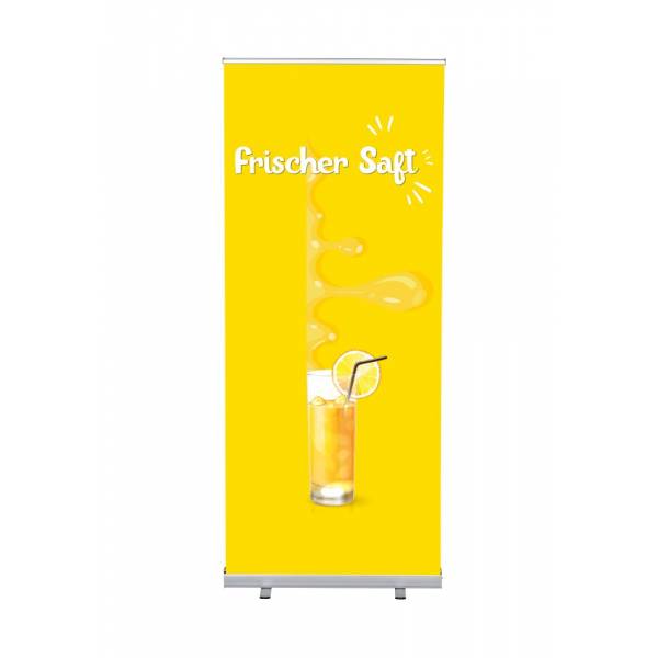 Roll-Banner Budget 85 Complete Set Fresh Juice German