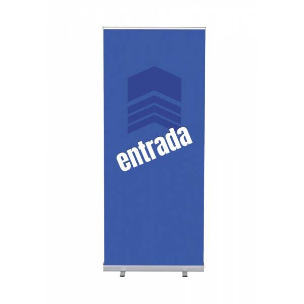 Roll-Banner Budget 85 Complete Set Entrance Blue Spanish