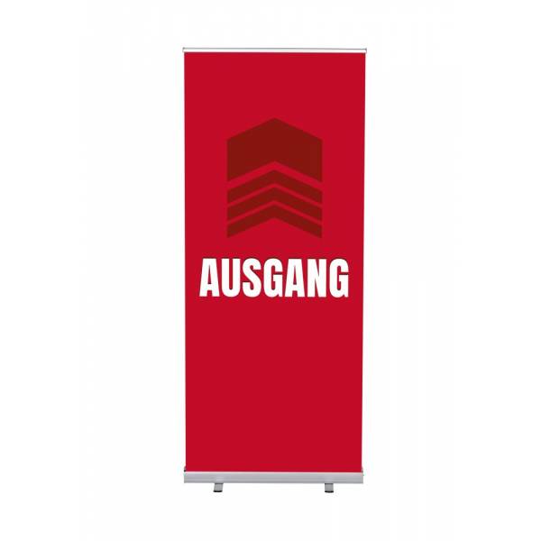 Roll-Banner Budget 85 Complete Set Exit Red German