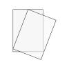 Set of 2 Foil for A-Board Elegant Steel 50 x 70 cm - 1