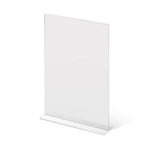 A3 Portrait acrylic T Stand Menu Holder