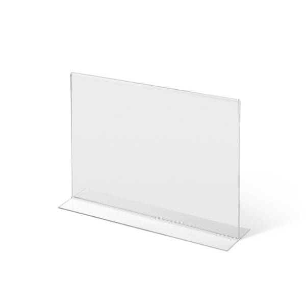 A4 Landscape acrylic T Stand Menu Holder