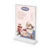 White Menu Stand - T Shape - 1