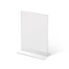 A5 Portrait acrylic T Stand Menu Holder - 6