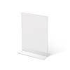 Portrait Acrylic T Stand Menu Stand - 8