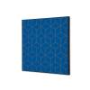 Textile Wall Decoration SET A2 Hexagon Blue - 4