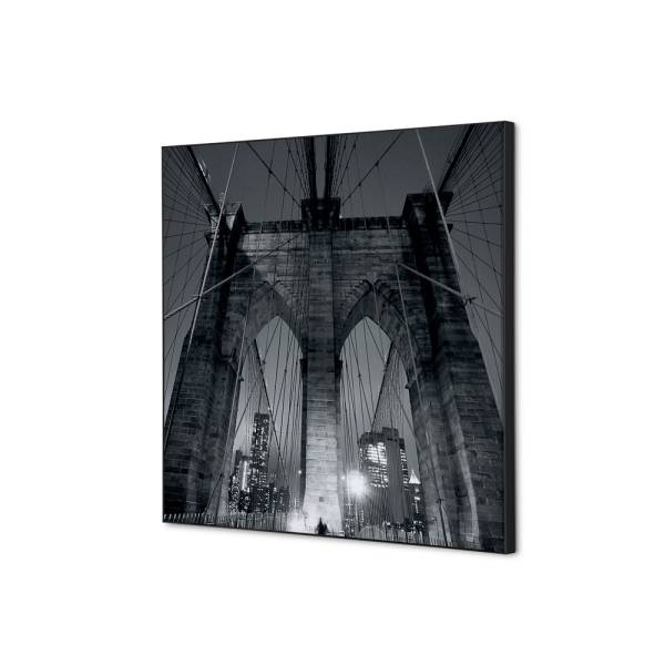 Textile Wall Decoration SET 40 x 40 New York Manhattan Bridge