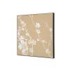 Textile Wall Decoration SET 40 x 40 Japanese Blossom Dark Brown - 2