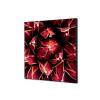 Textile Wall Decoration SET 40 x 40 Cactus Red - 3