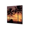 Textile Wall Decoration SET 40 x 40 Palmtrees Sunset - 0