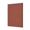 Textile Wall Decoration SET A2 Hexagon Rust - 17