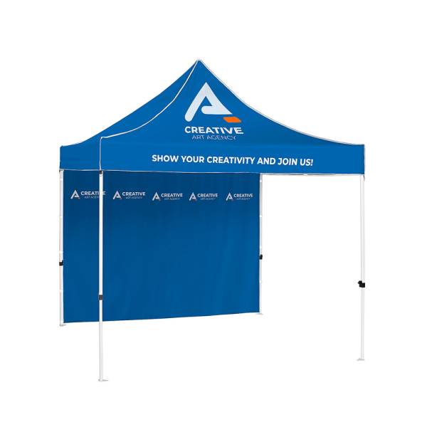 Tent Steel Print Full Wall Outside