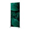 Textile Room Divider Deco 85-200 Double Botanical Red/Rust Leaves - 0