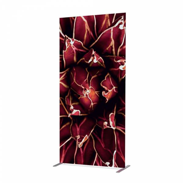 Textile Room Divider Deco 100-200 Cactus Red ECO print material